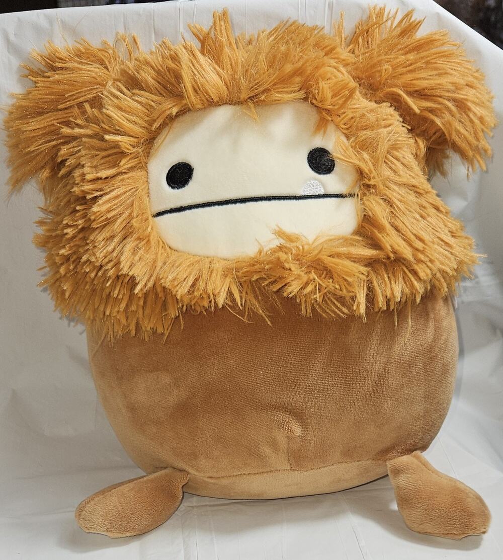 Benny and Brina Brown and Pink Bigfoot 10 Inch Squishmallow Set